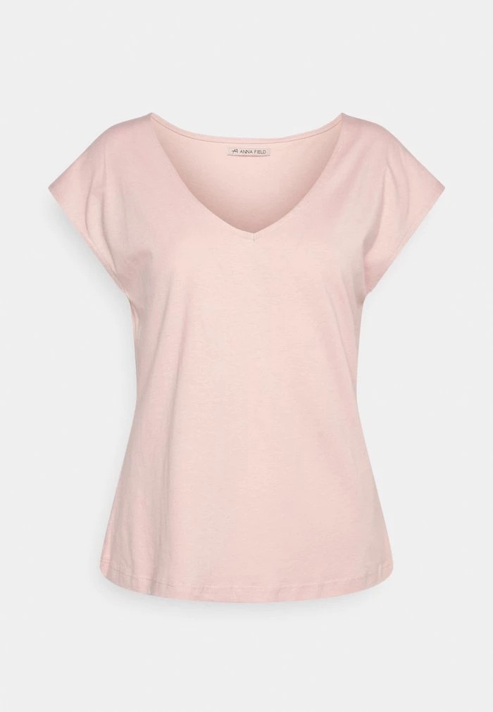 T-Shirt ANNA FIELD Anna Field Basic T-shirt Rose Femme | HEY-4926391